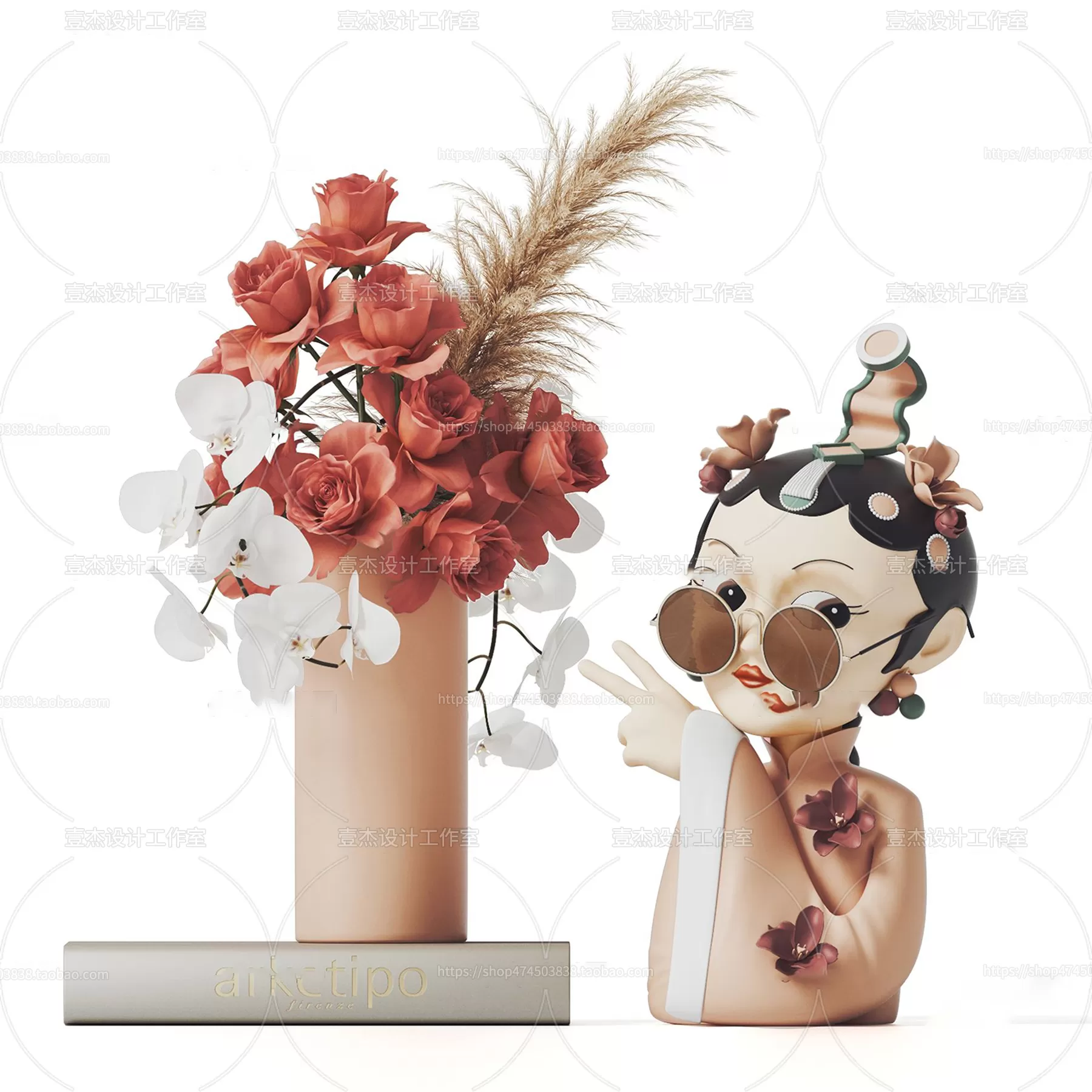 DECORATION SETS – 3D MODELS – 566 – PRO