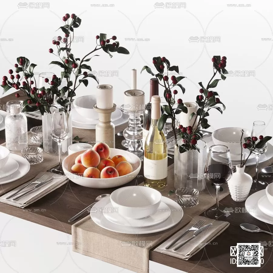 DECORATION SETS – 3D MODELS – 567 – PRO