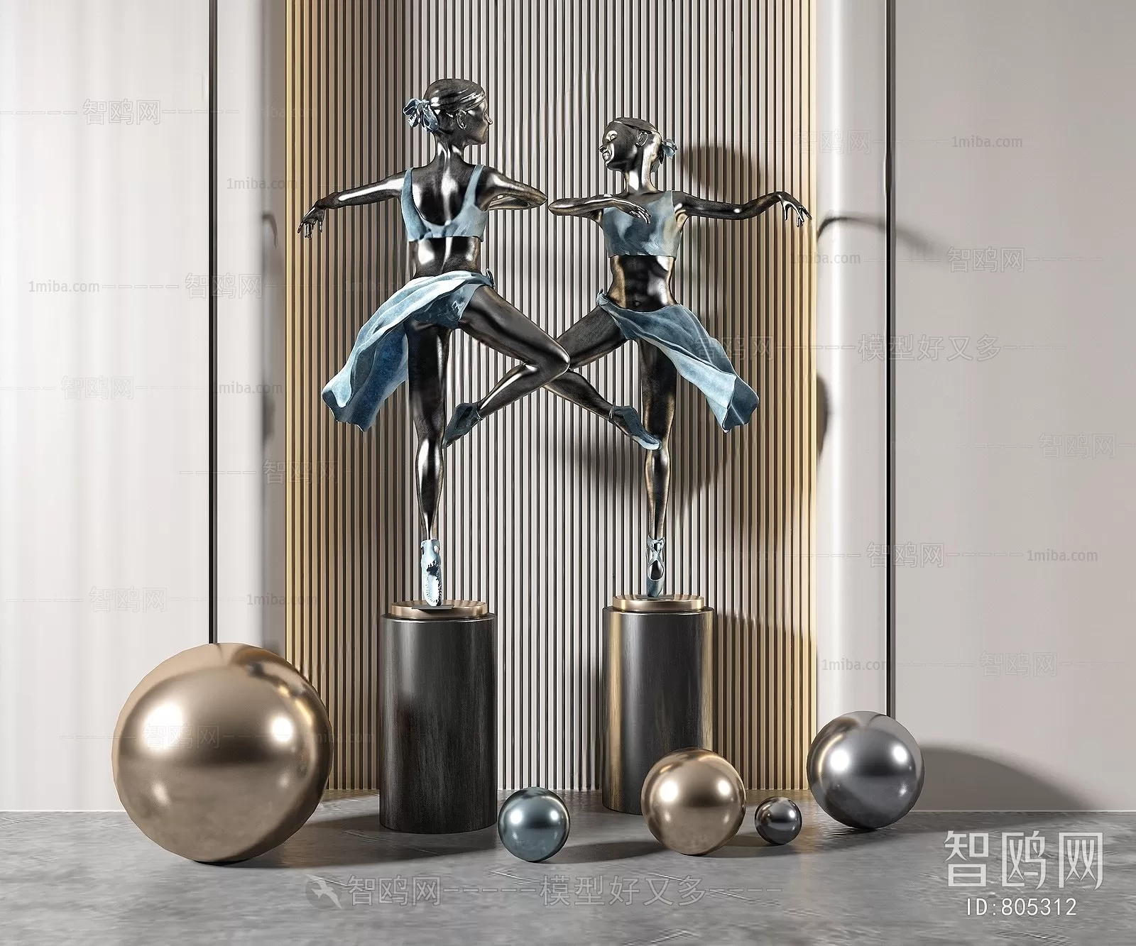 DECORATION SETS – 3D MODELS – 568 – PRO