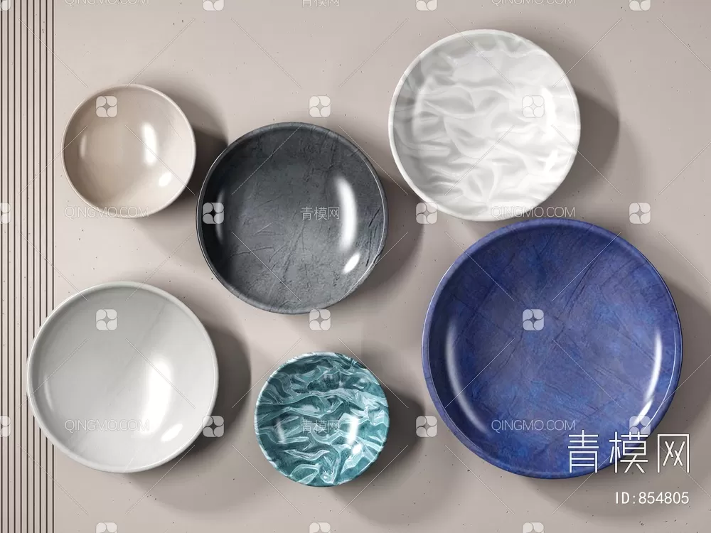 DECORATION SETS – 3D MODELS – 574 – PRO