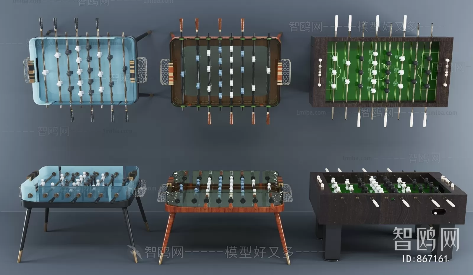 DECORATION SETS – 3D MODELS – 576 – PRO