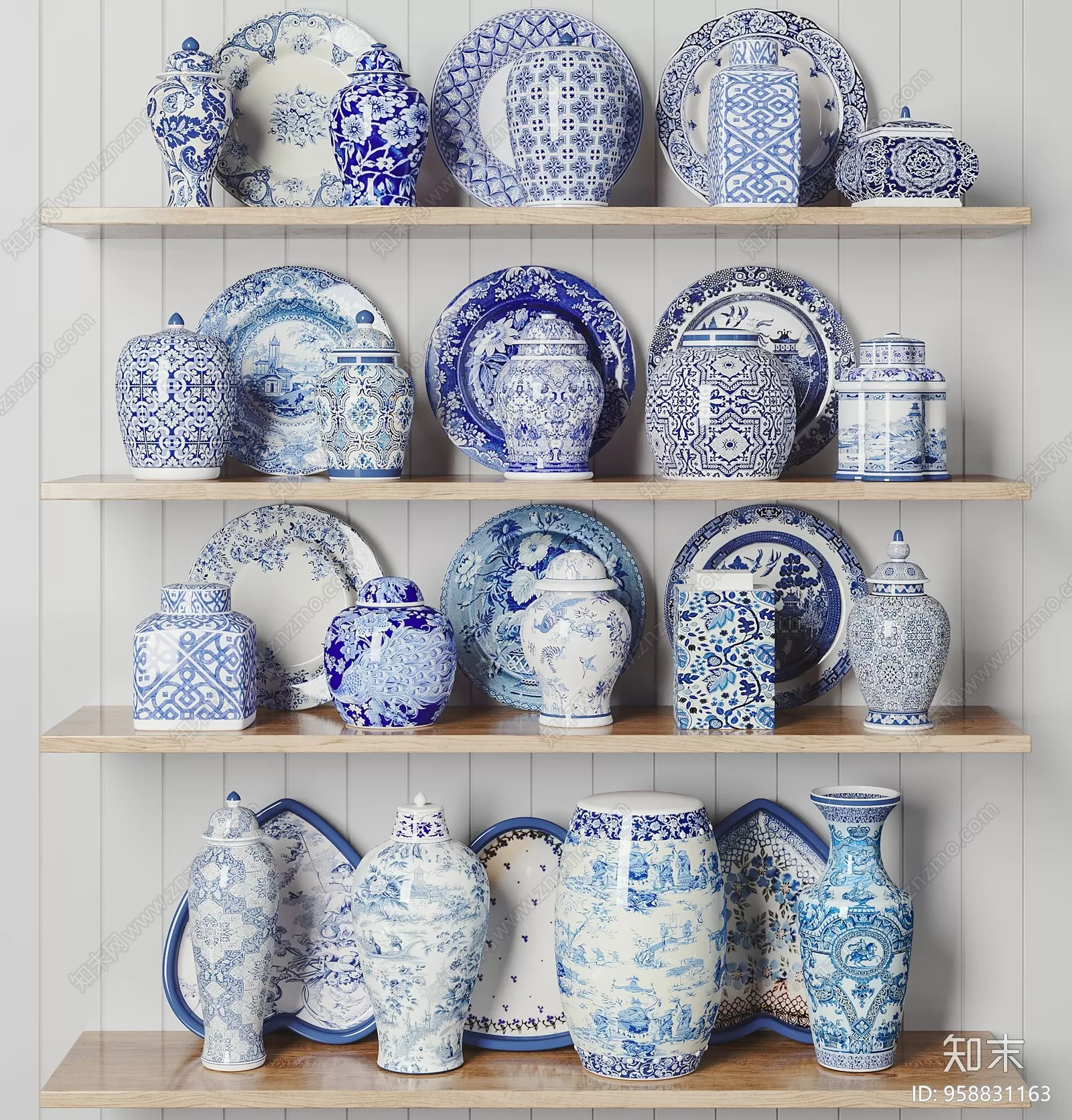 DECORATION SETS – 3D MODELS – 583 – PRO