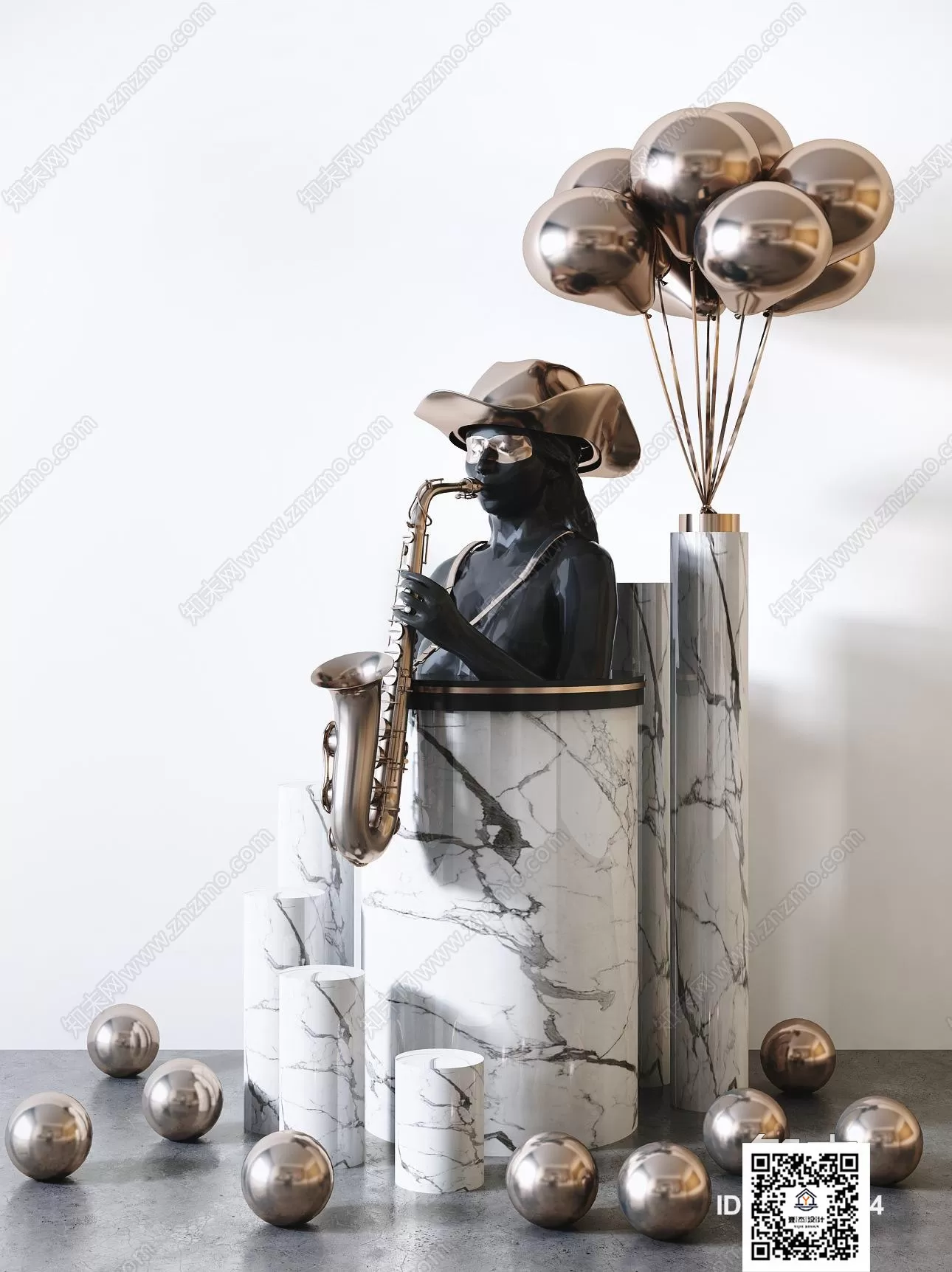 DECORATION SETS – 3D MODELS – 585 – PRO