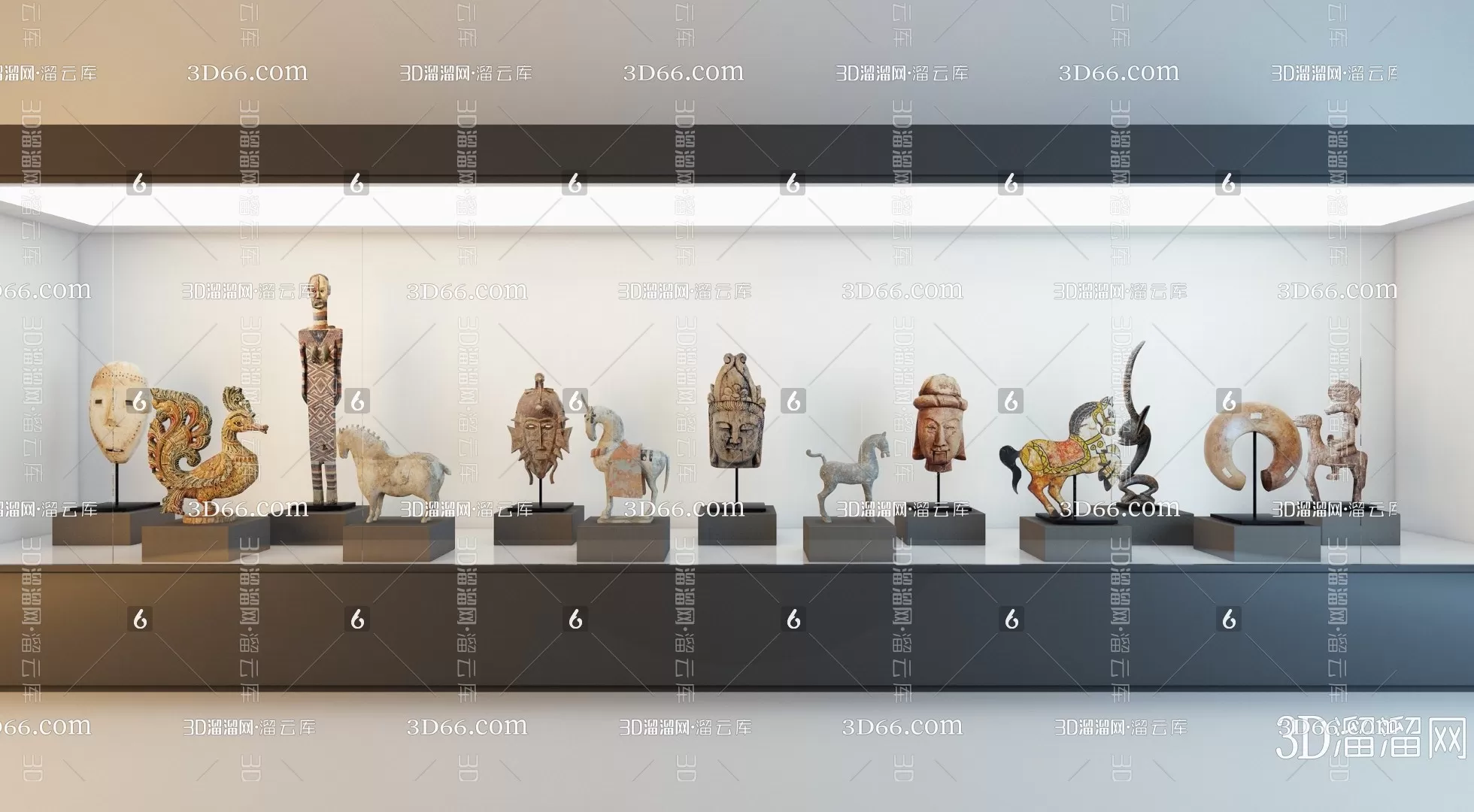 DECORATION SETS – 3D MODELS – 586 – PRO