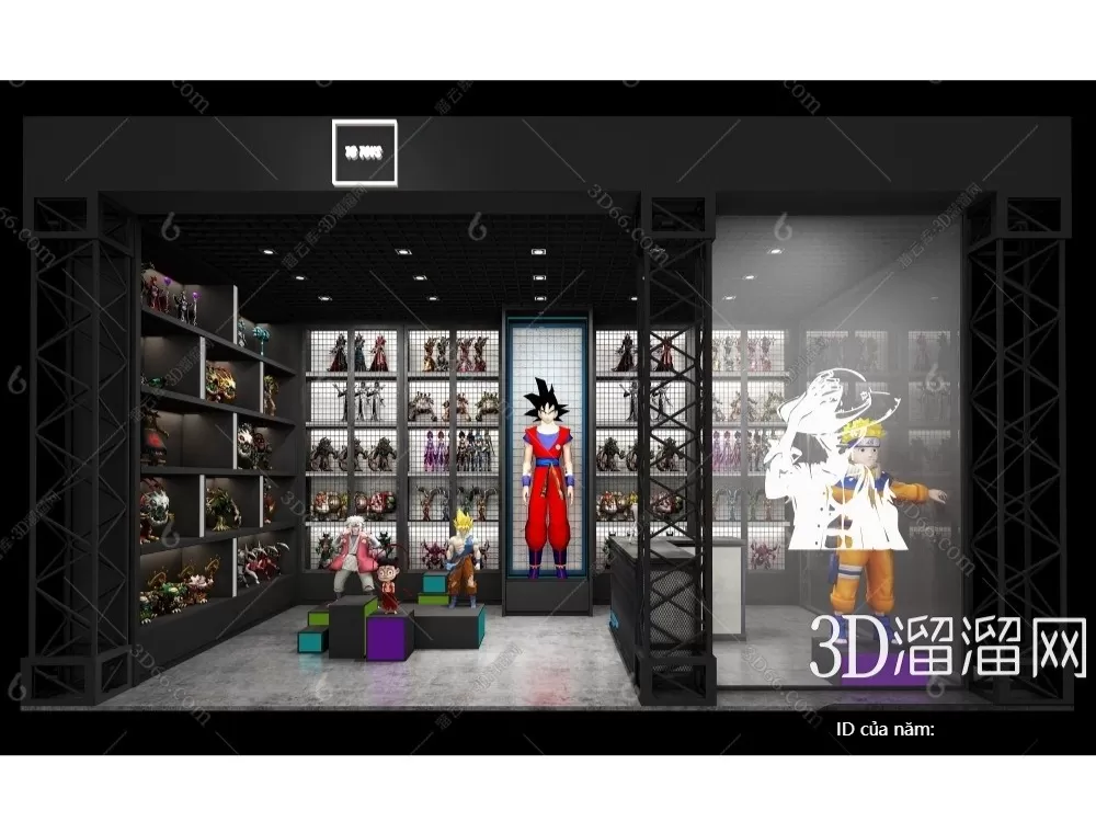 DECORATION SETS – 3D MODELS – 589 – PRO