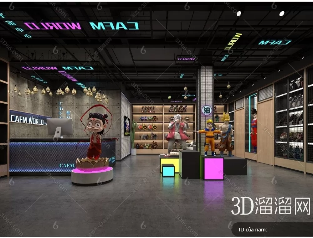 DECORATION SETS – 3D MODELS – 590 – PRO