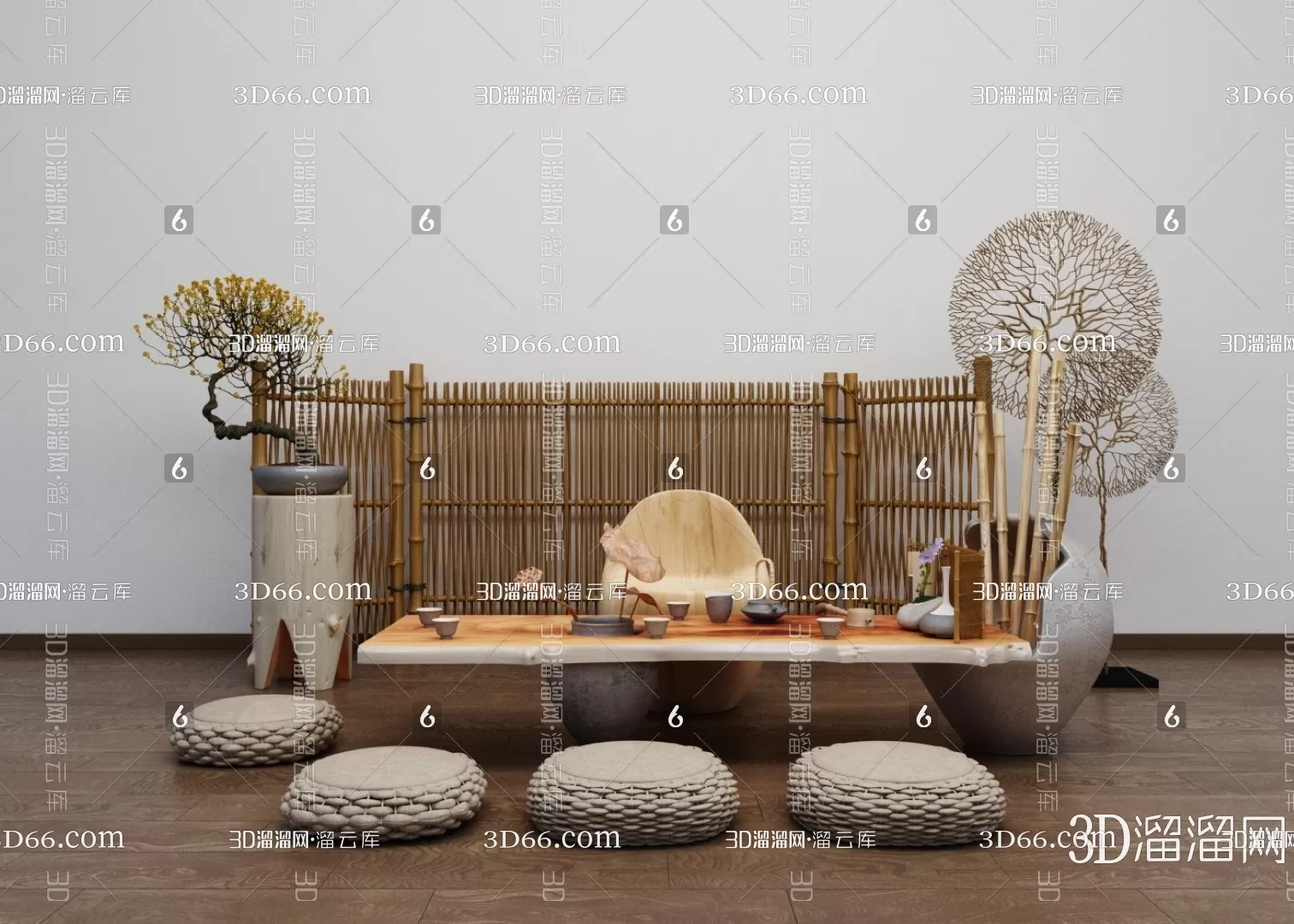 DECORATION SETS – 3D MODELS – 592 – PRO