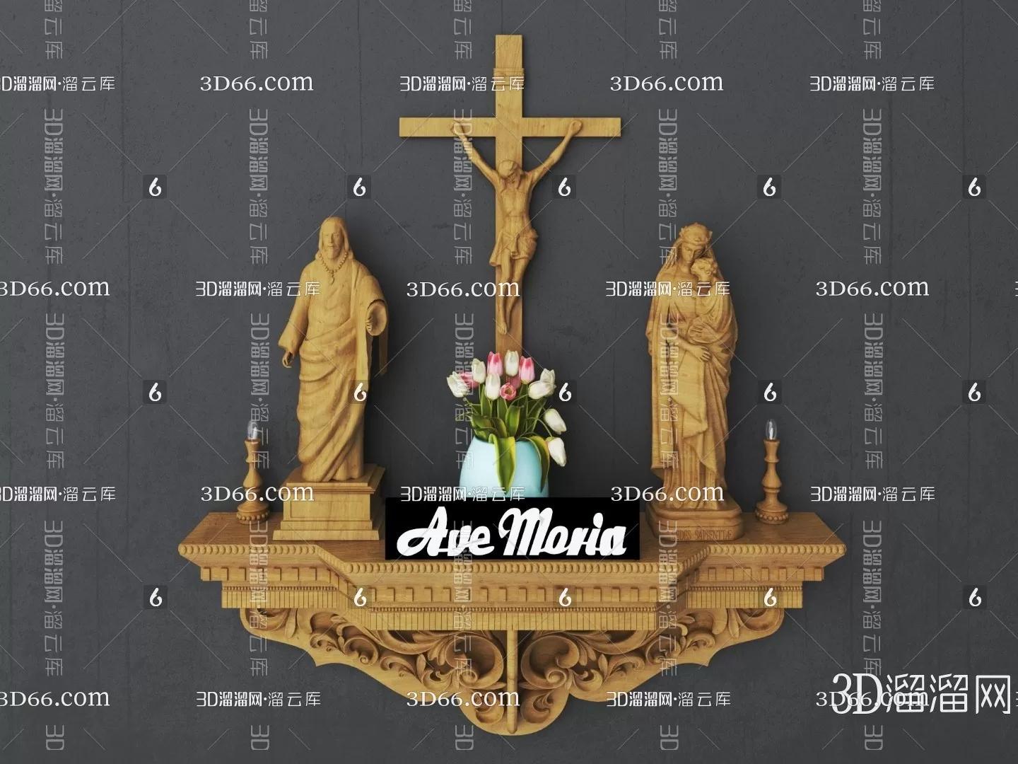 DECORATION SETS – 3D MODELS – 596 – PRO