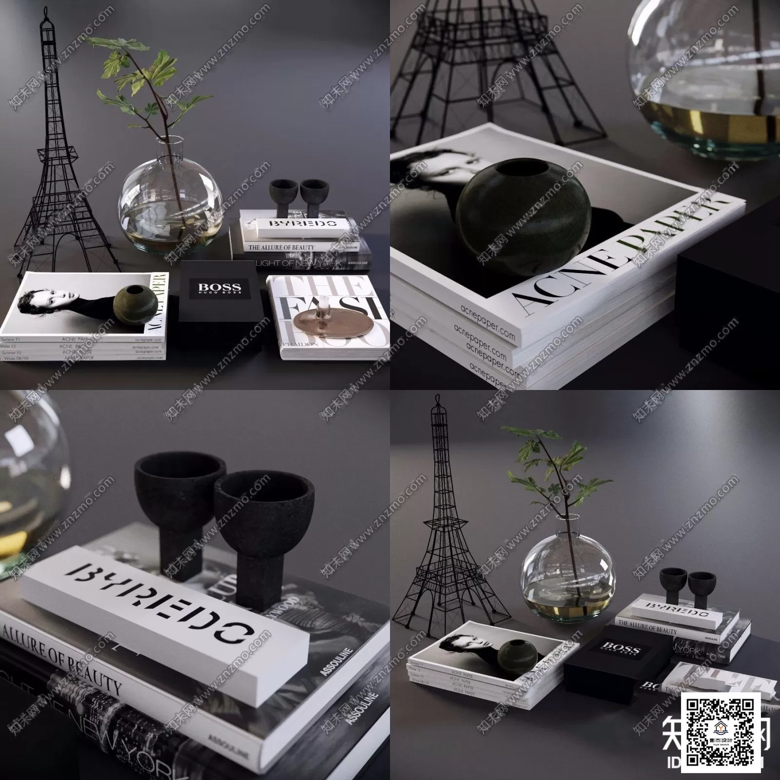 DECORATION SETS – 3D MODELS – 600 – PRO