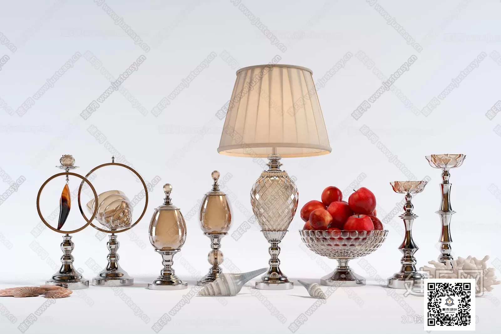 DECORATION SETS – 3D MODELS – 602 – PRO