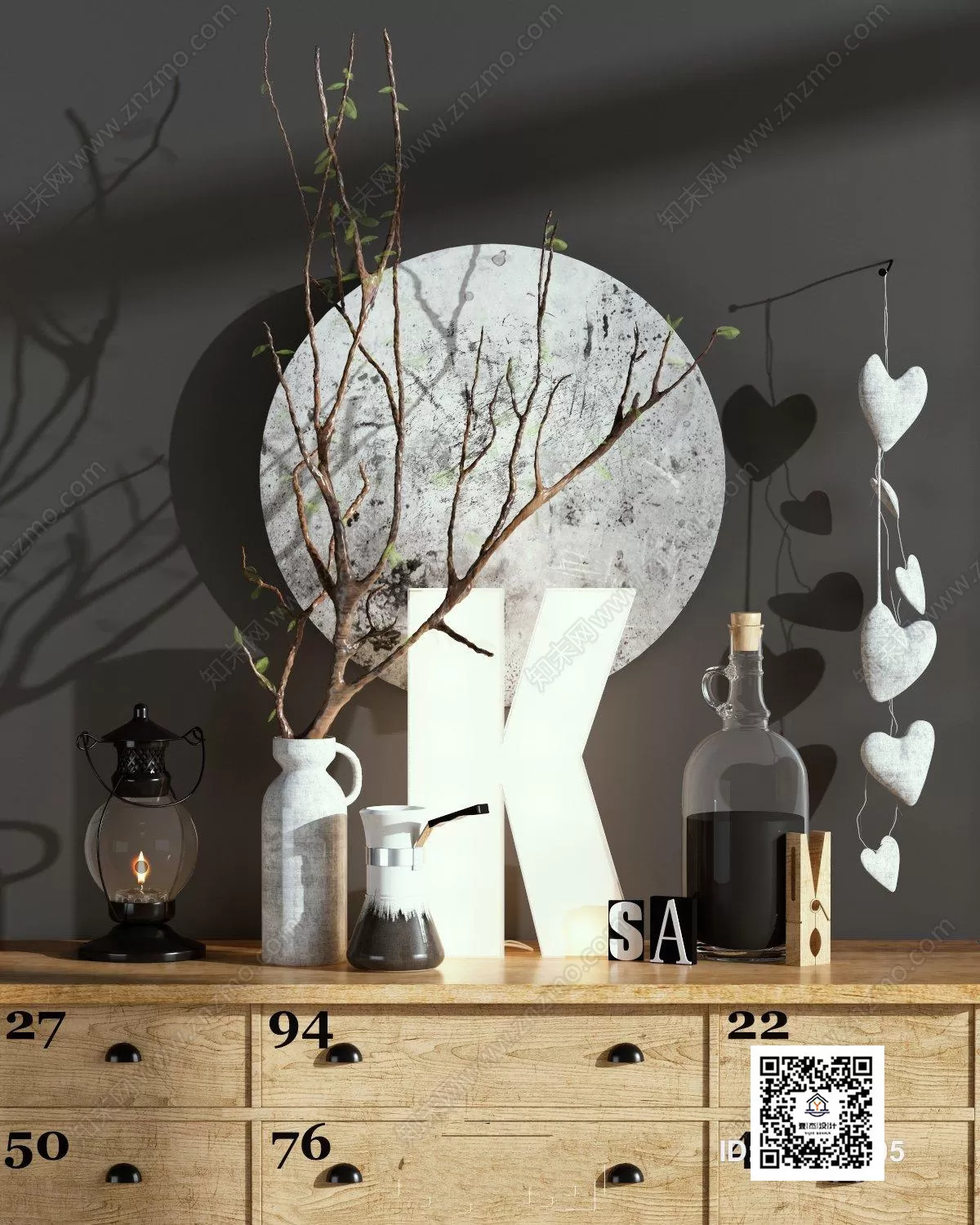 DECORATION SETS – 3D MODELS – 603 – PRO