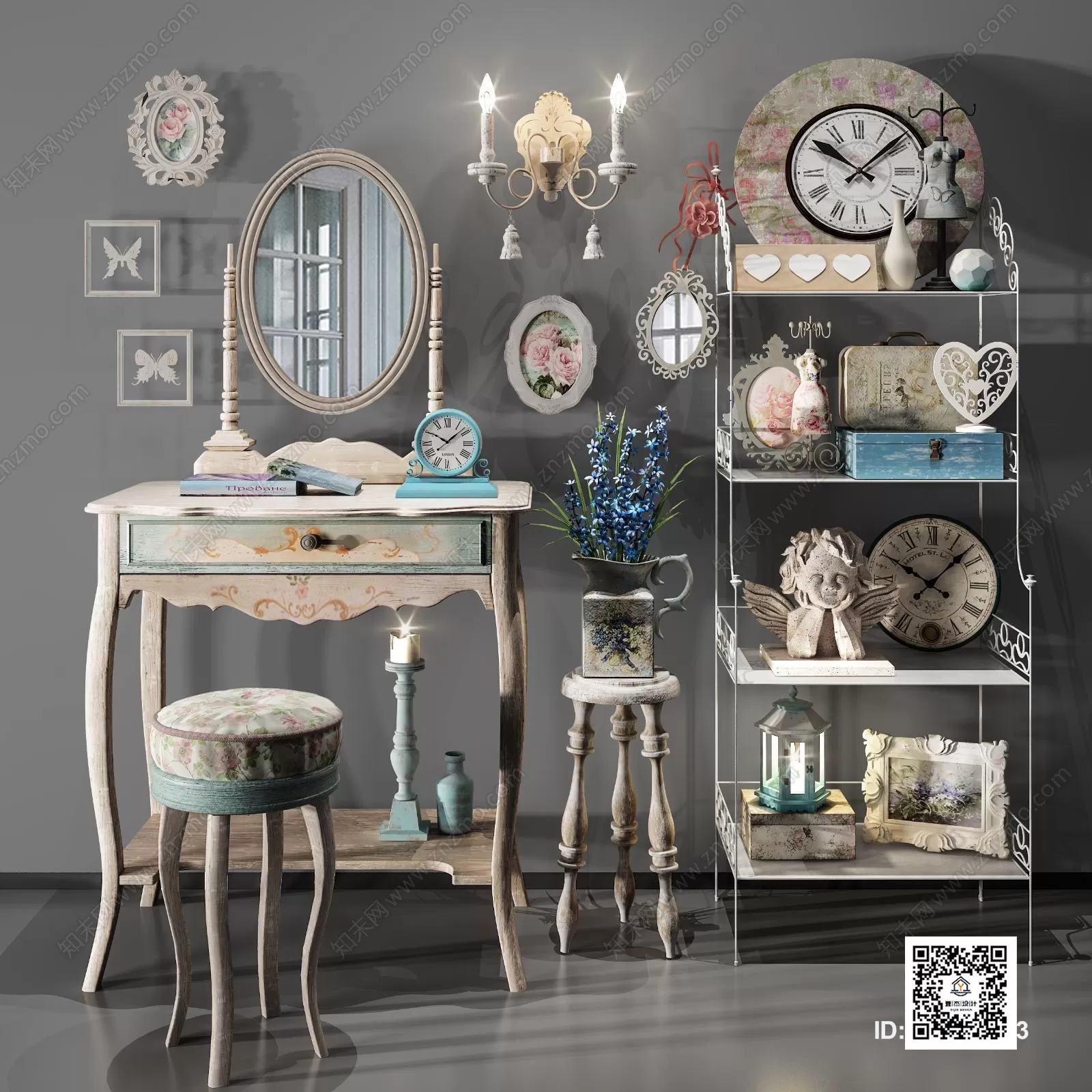 DECORATION SETS – 3D MODELS – 605 – PRO