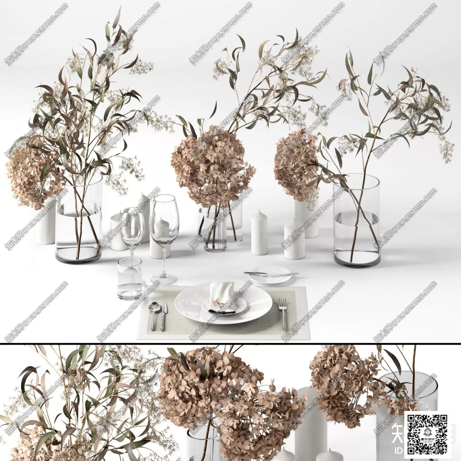 DECORATION SETS – 3D MODELS – 607 – PRO
