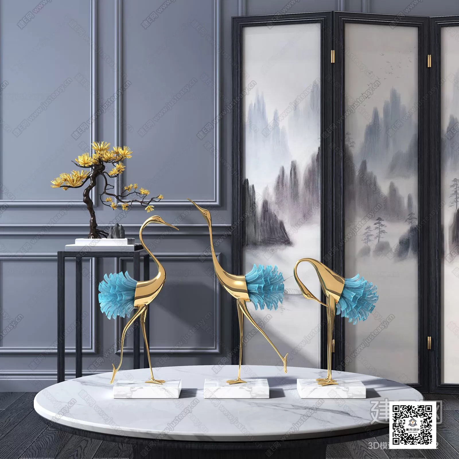 DECORATION SETS – 3D MODELS – 609 – PRO