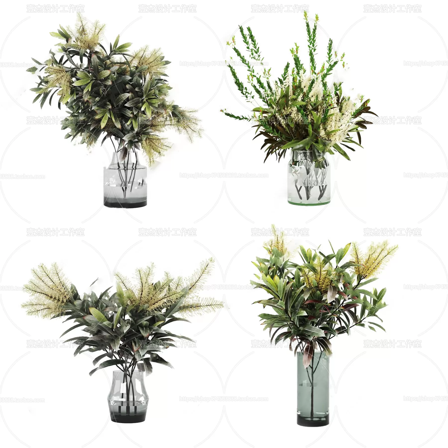 DECORATION SETS – 3D MODELS – 617 – PRO