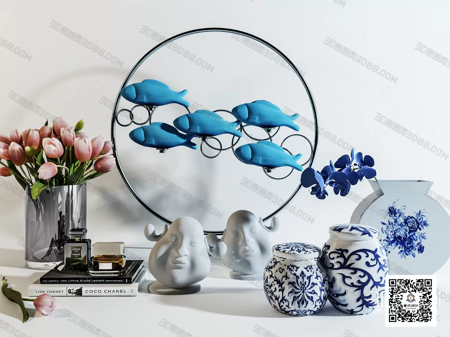 DECORATION SETS – 3D MODELS – 618 – PRO