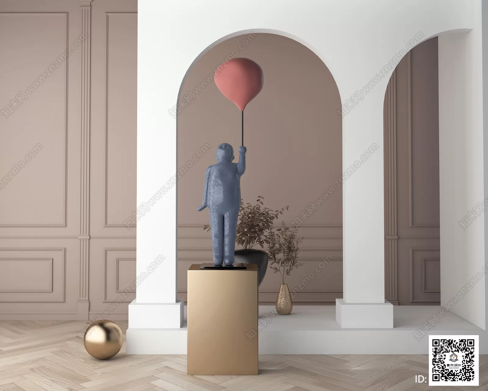 DECORATION SETS – 3D MODELS – 634 – PRO