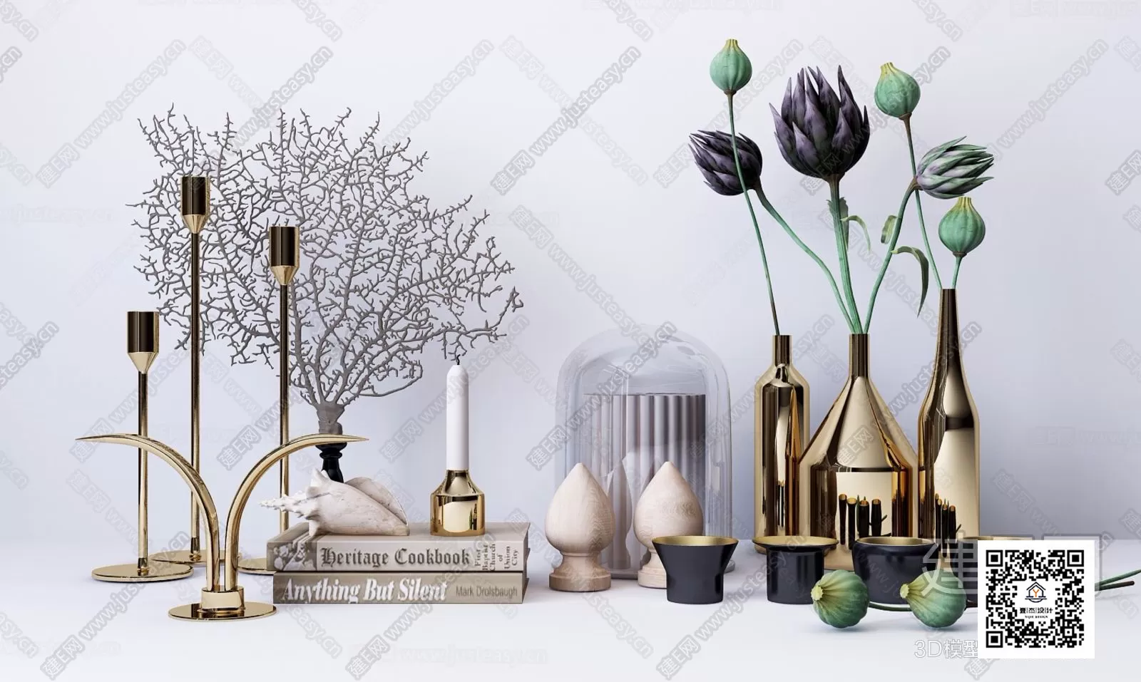 DECORATION SETS – 3D MODELS – 649 – PRO