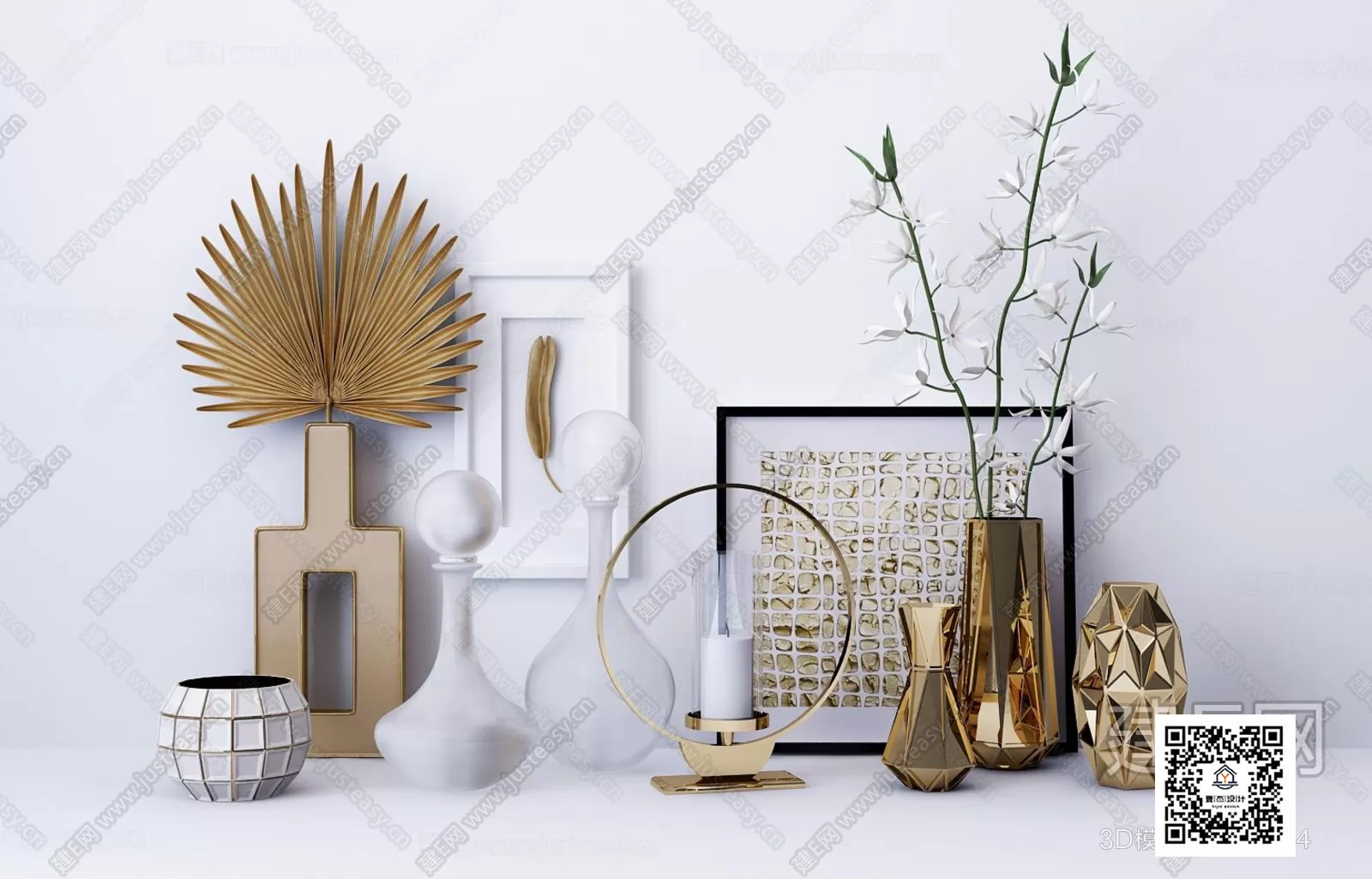 DECORATION SETS – 3D MODELS – 653 – PRO