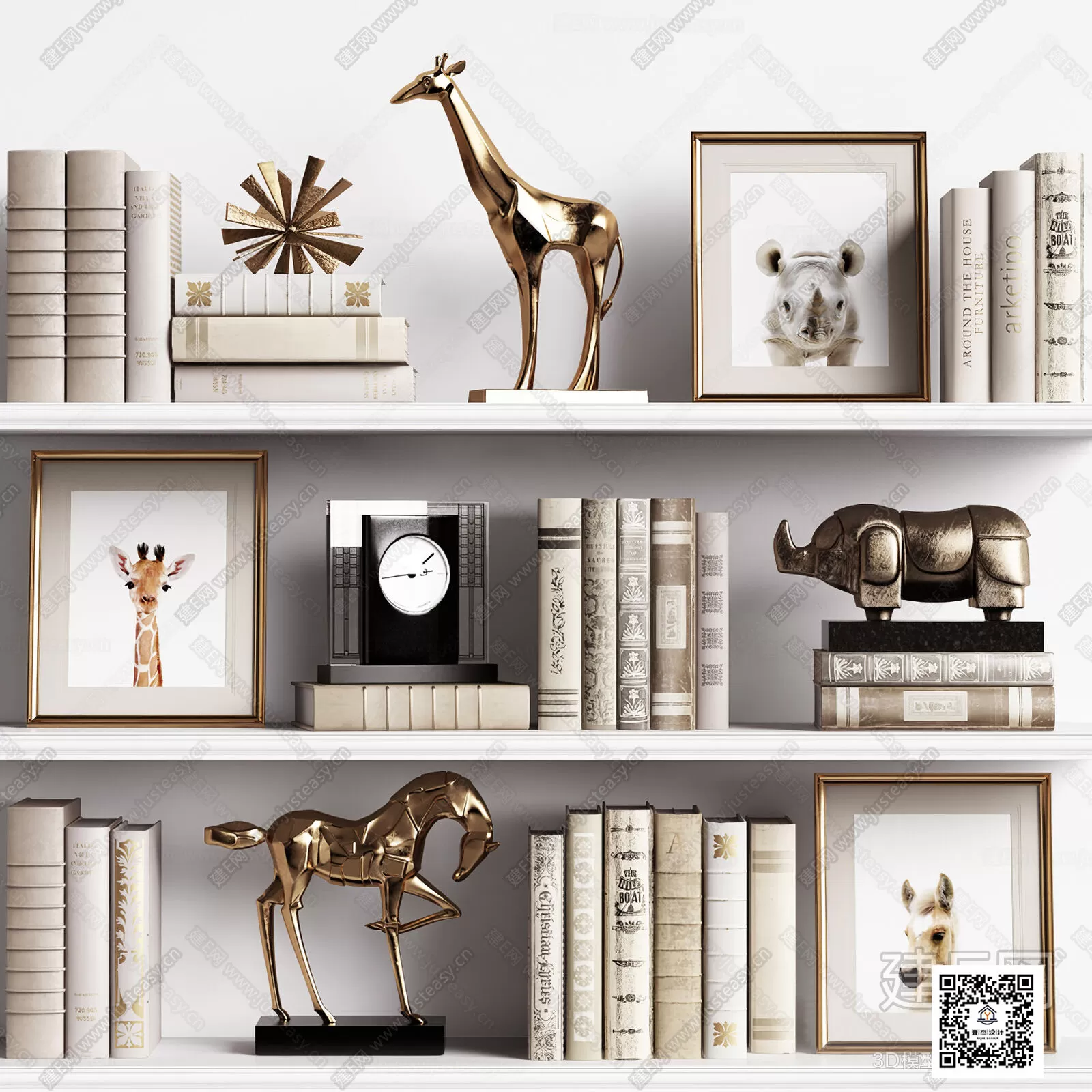 DECORATION SETS – 3D MODELS – 654 – PRO