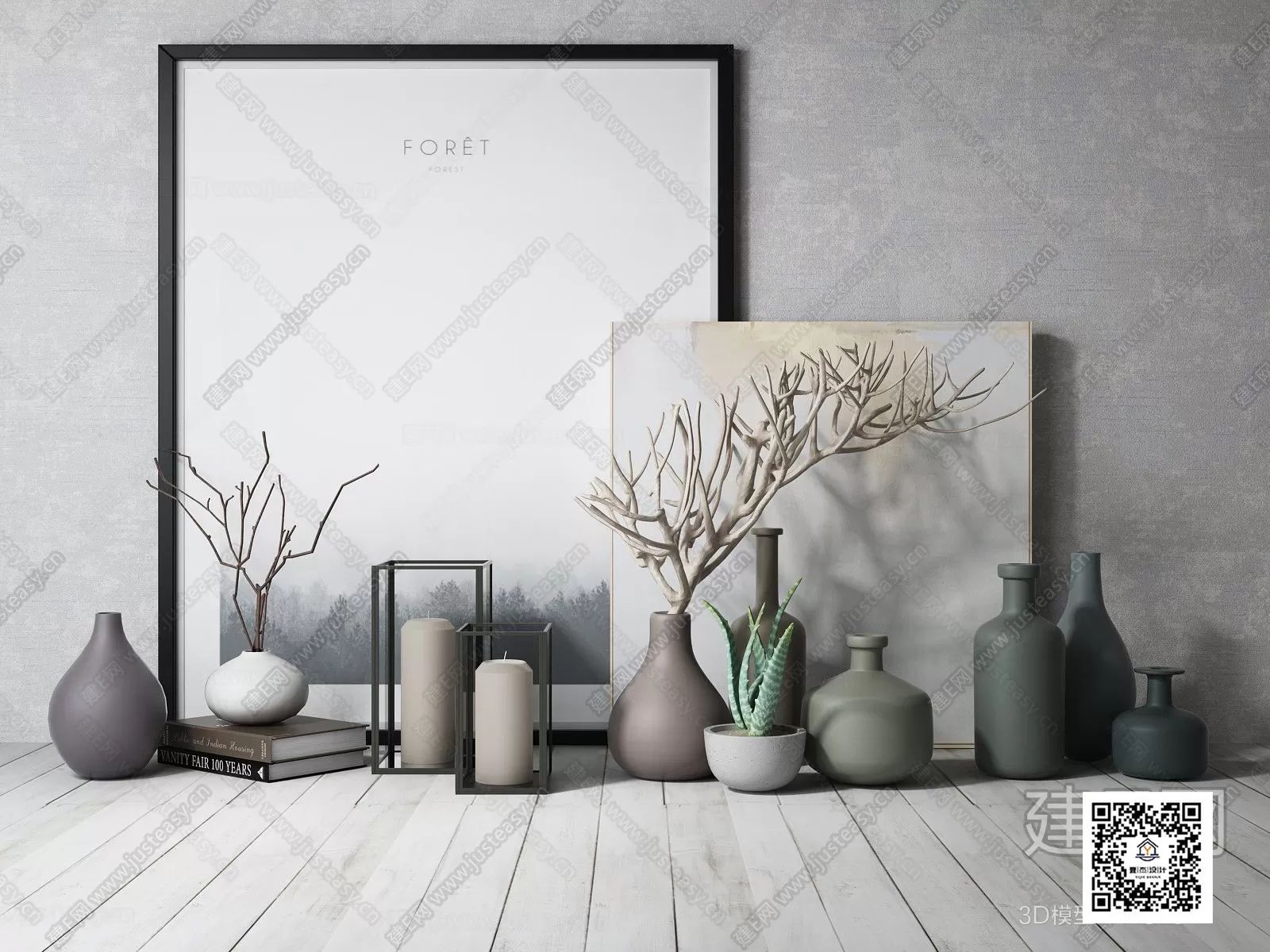 DECORATION SETS – 3D MODELS – 663 – PRO