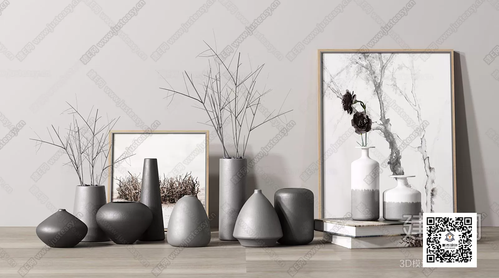 DECORATION SETS – 3D MODELS – 664 – PRO