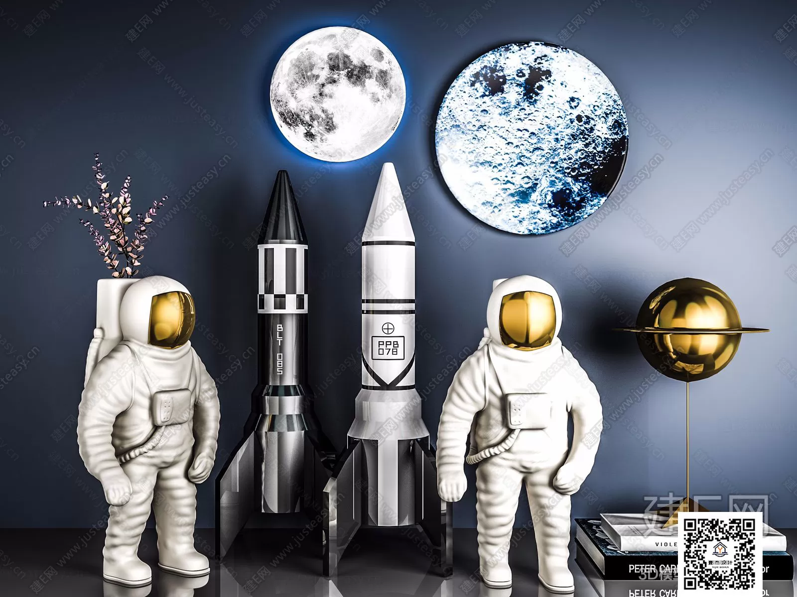 DECORATION SETS – 3D MODELS – 665 – PRO