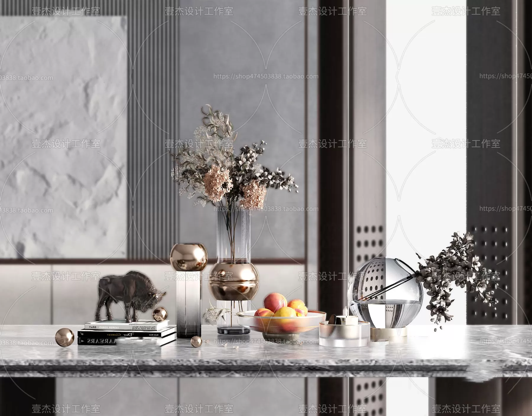 DECORATION SETS – 3D MODELS – 670 – PRO