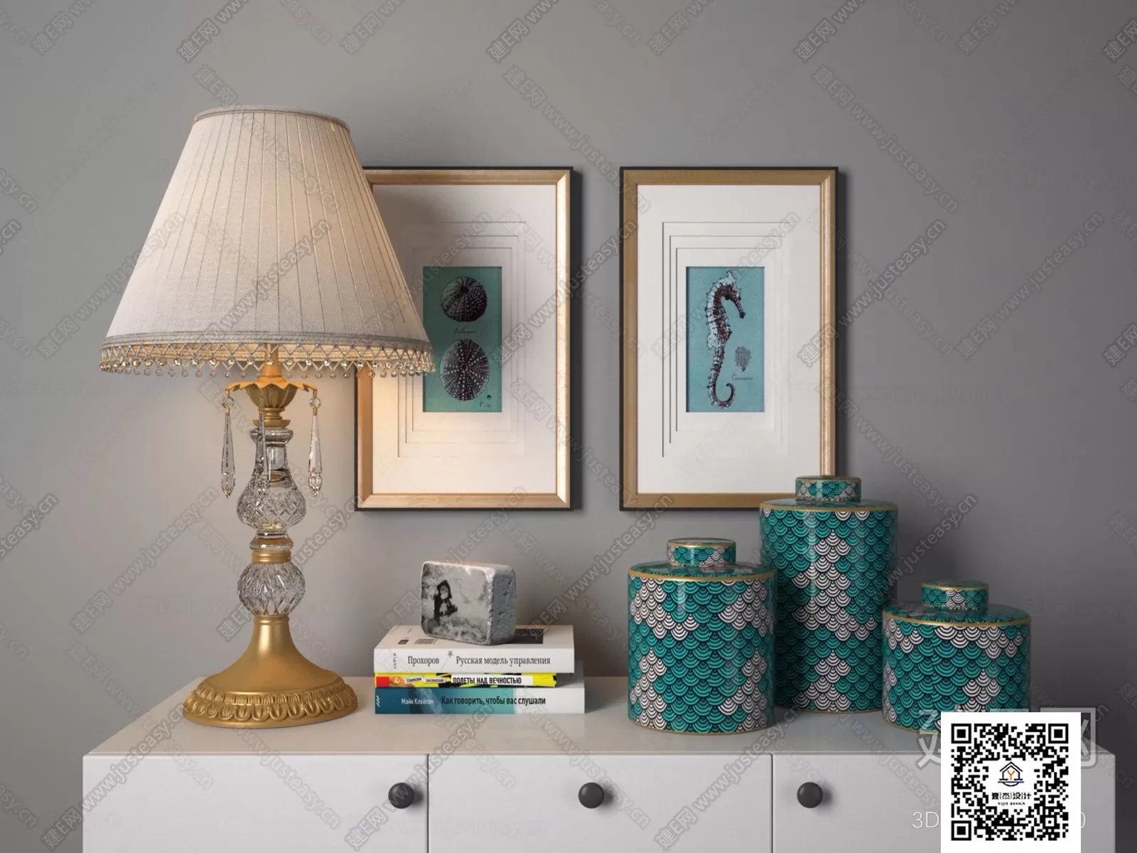 DECORATION SETS – 3D MODELS – 672 – PRO