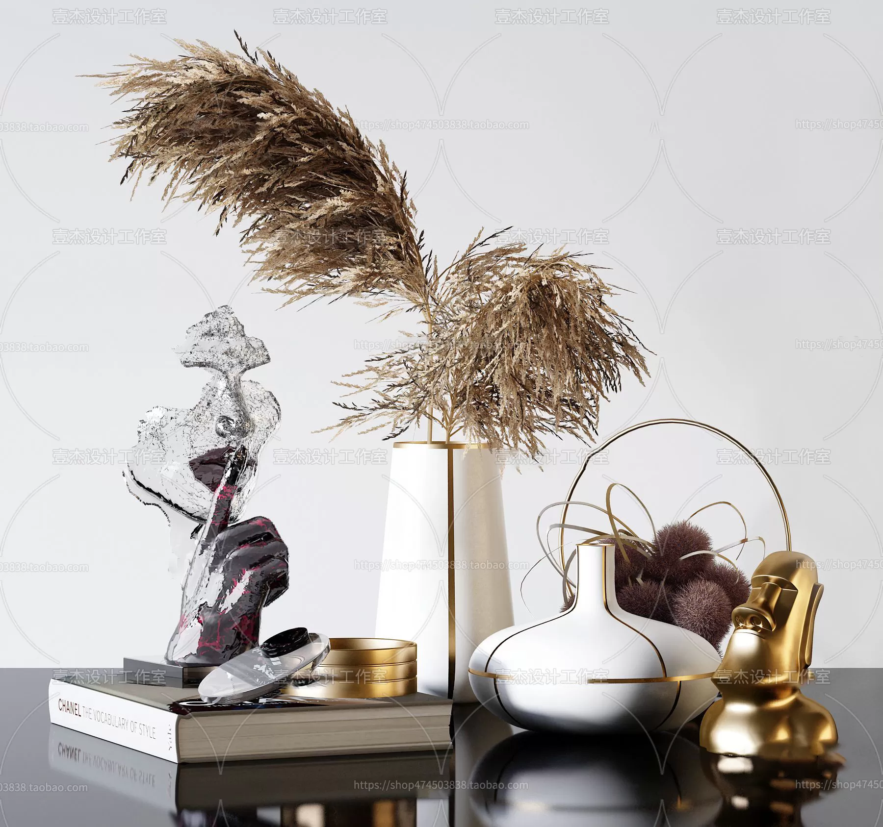 DECORATION SETS – 3D MODELS – 679 – PRO