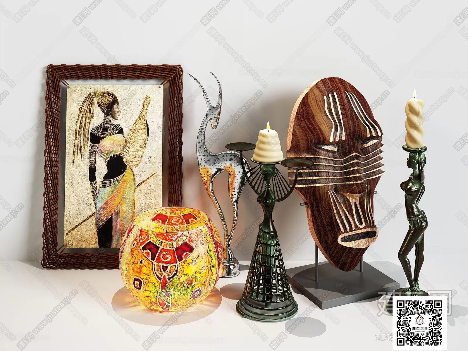 DECORATION SETS – 3D MODELS – 680 – PRO