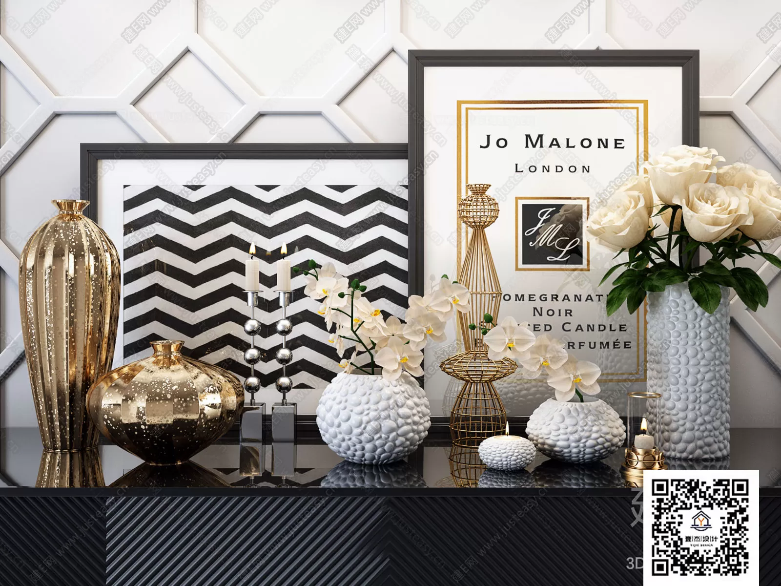 DECORATION SETS – 3D MODELS – 682 – PRO