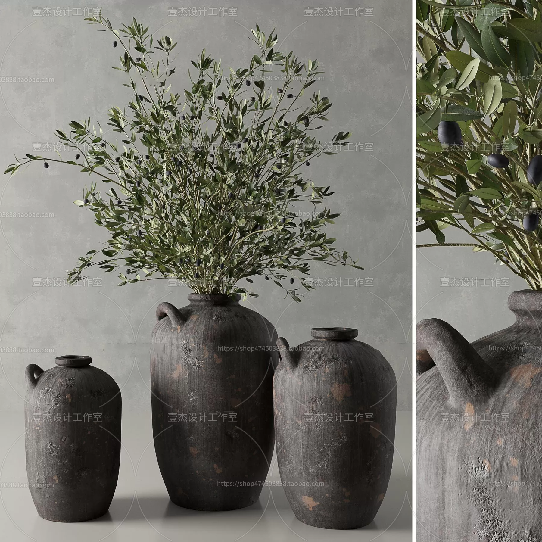 DECORATION SETS – 3D MODELS – 685 – PRO