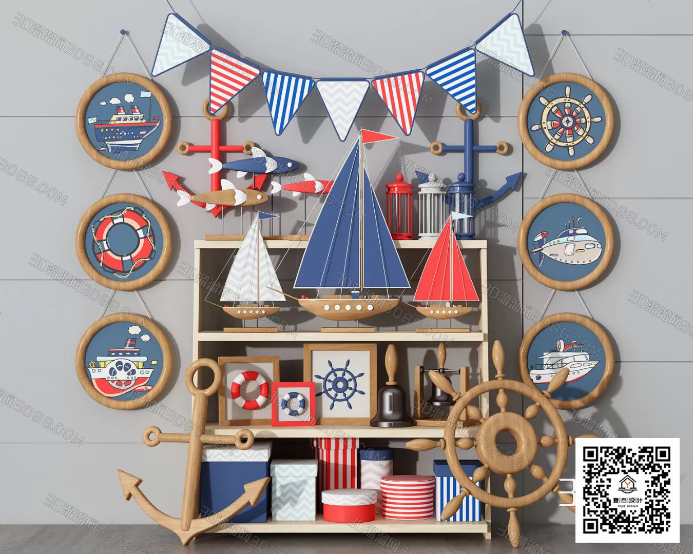 DECORATION SETS – 3D MODELS – 686 – PRO