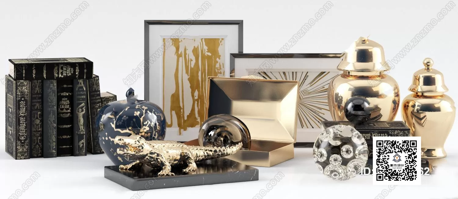 DECORATION SETS – 3D MODELS – 688 – PRO