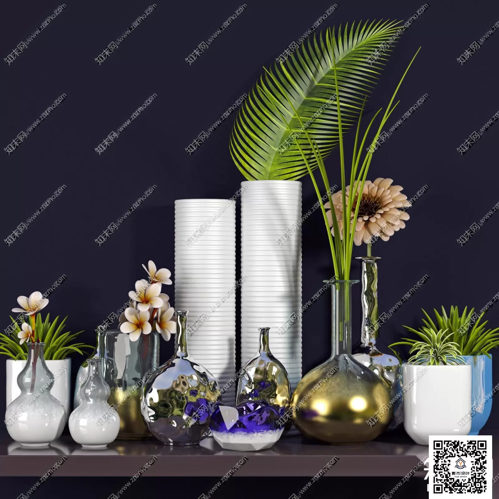DECORATION SETS – 3D MODELS – 689 – PRO