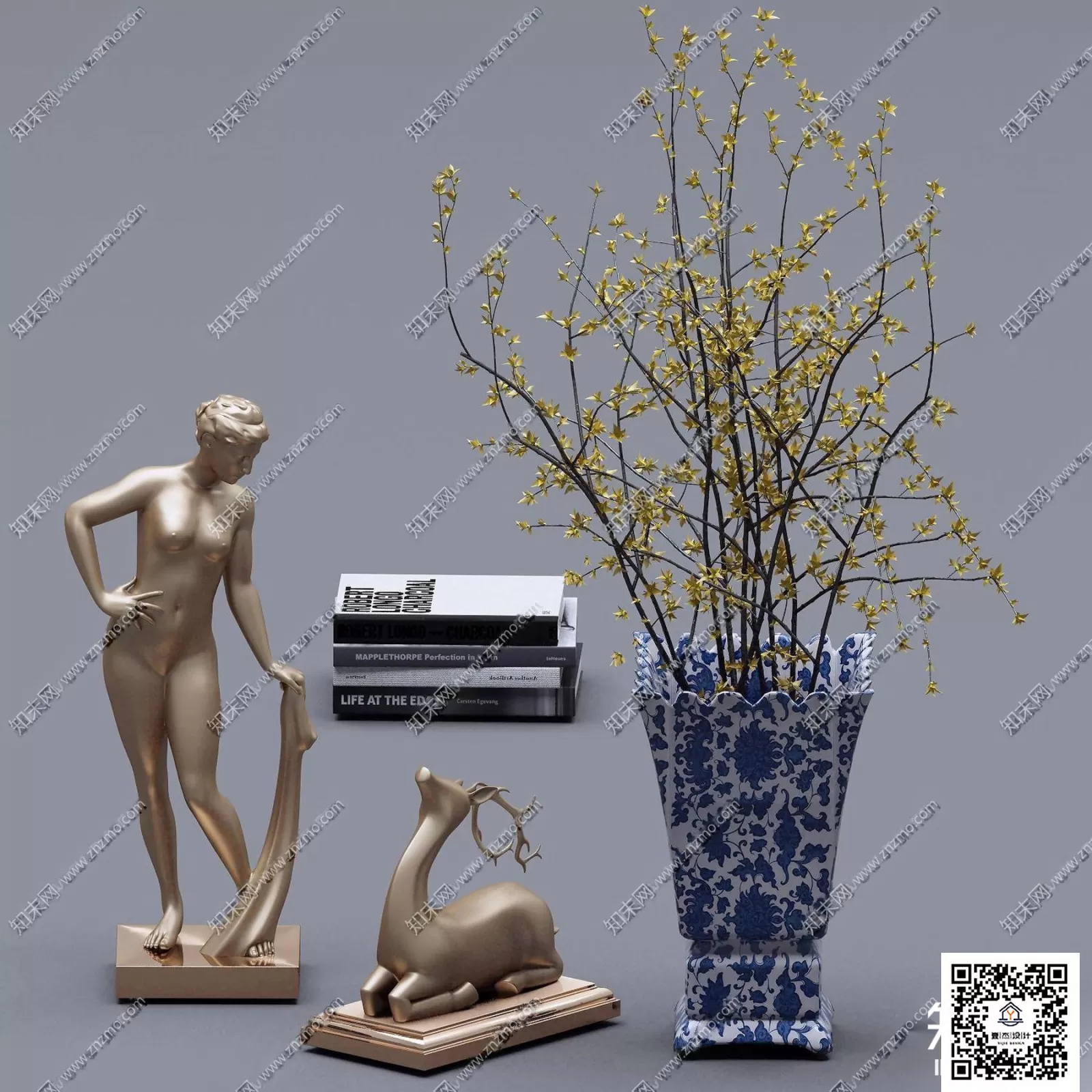 DECORATION SETS – 3D MODELS – 691 – PRO