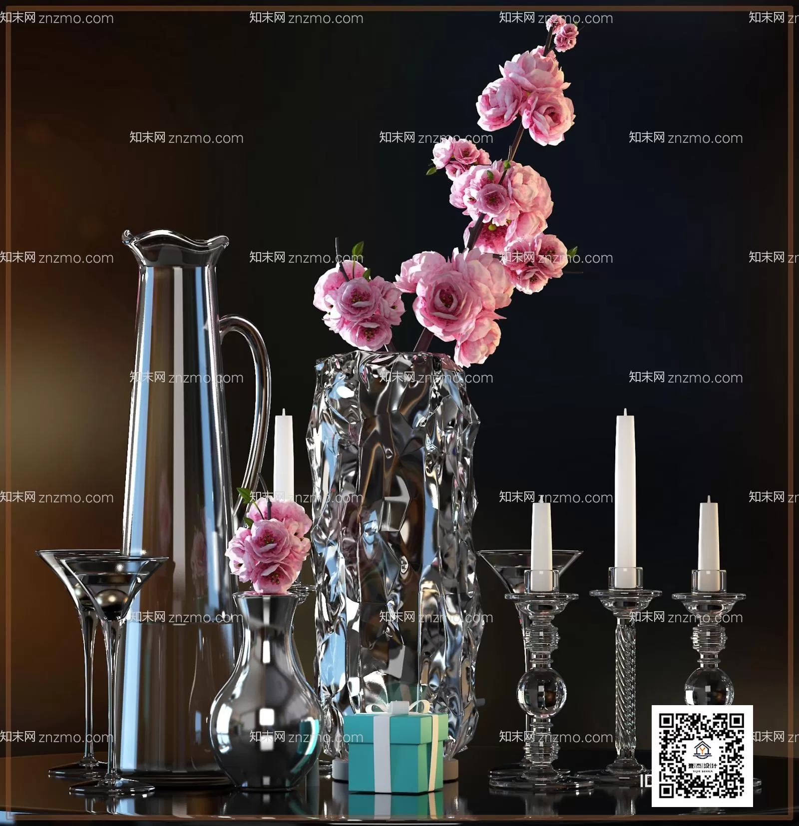 DECORATION SETS – 3D MODELS – 704 – PRO