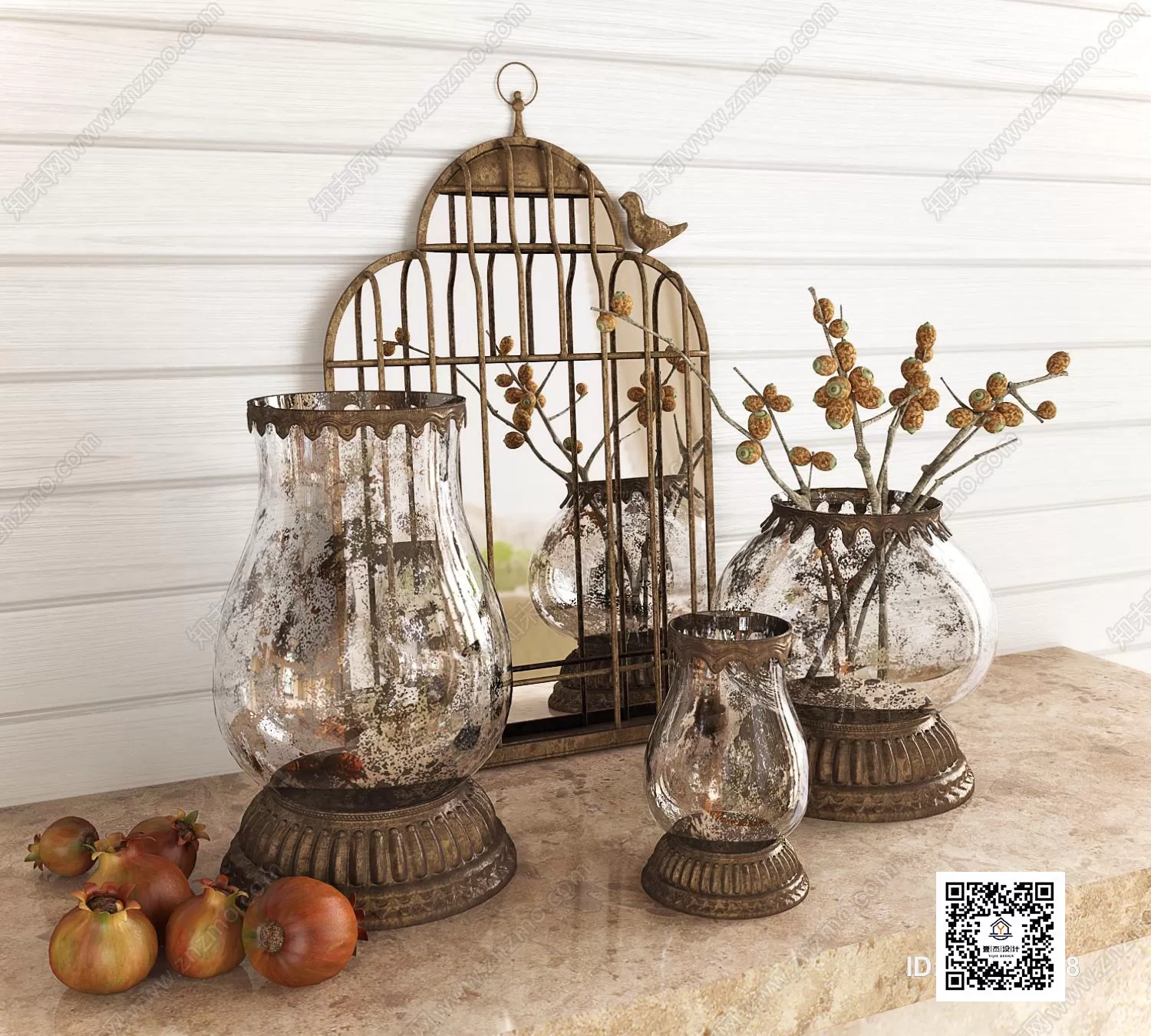 DECORATION SETS – 3D MODELS – 706 – PRO