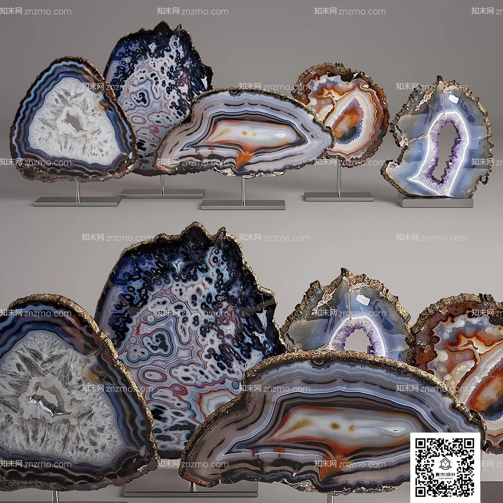 DECORATION SETS – 3D MODELS – 712 – PRO