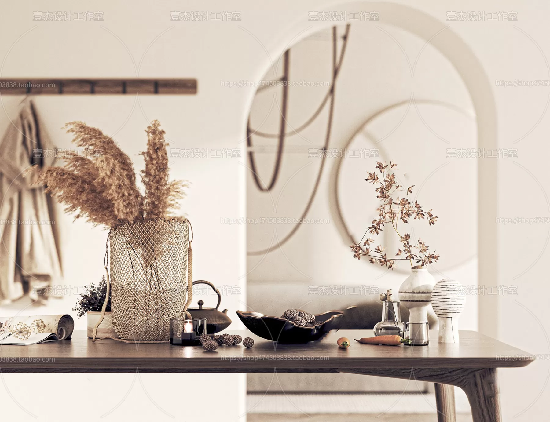 DECORATION SETS – 3D MODELS – 717 – PRO