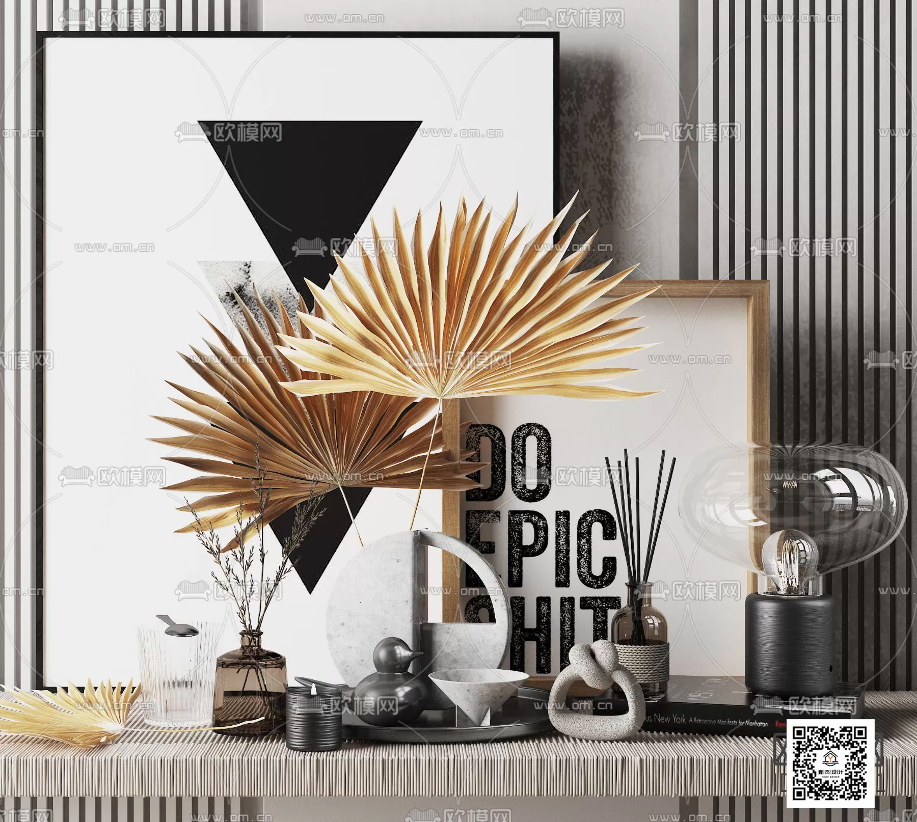 DECORATION SETS – 3D MODELS – 724 – PRO