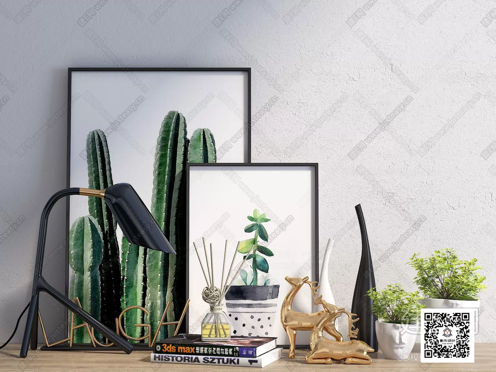 DECORATION SETS – 3D MODELS – 732 – PRO