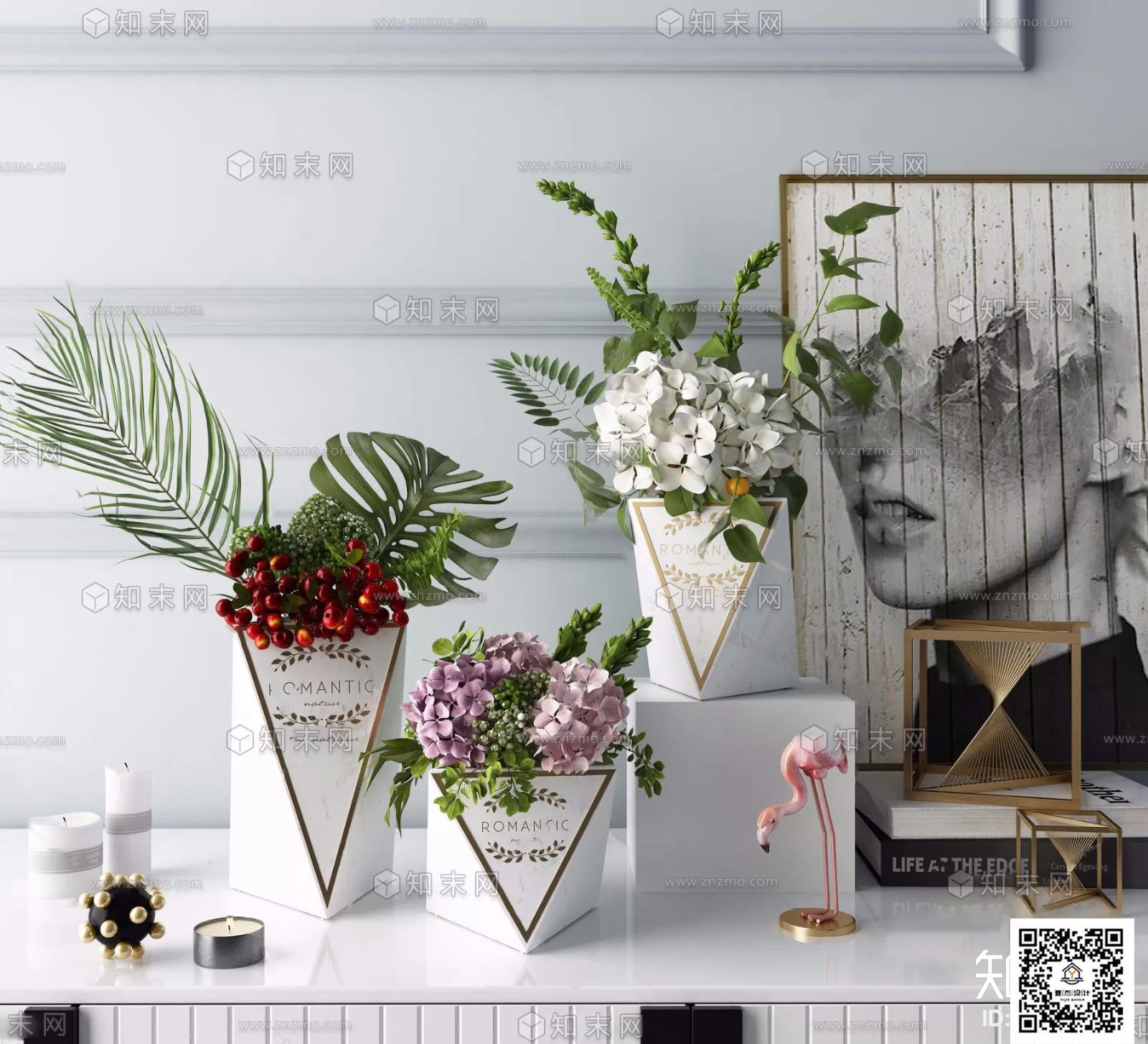 DECORATION SETS – 3D MODELS – 743 – PRO