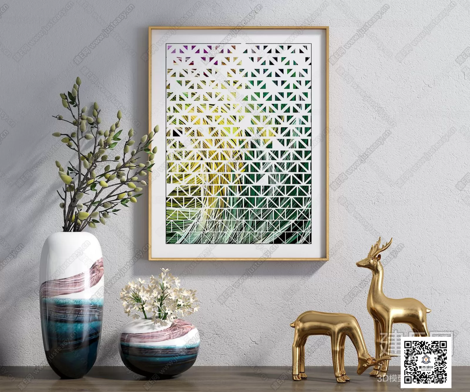 DECORATION SETS – 3D MODELS – 744 – PRO