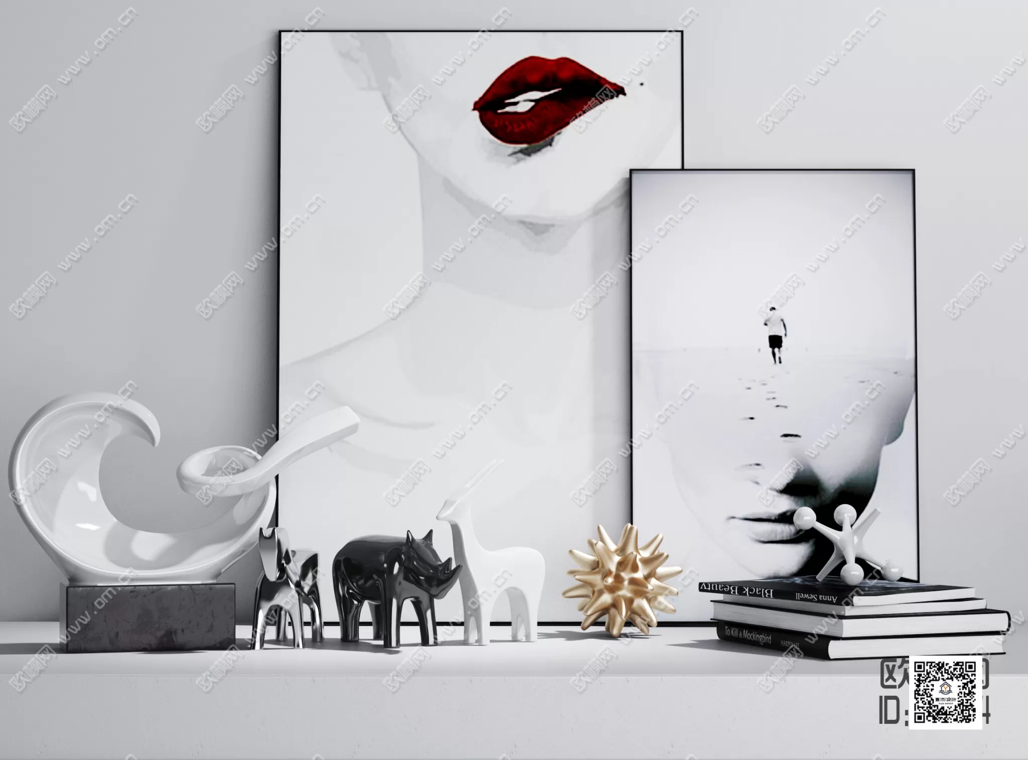 DECORATION SETS – 3D MODELS – 754 – PRO