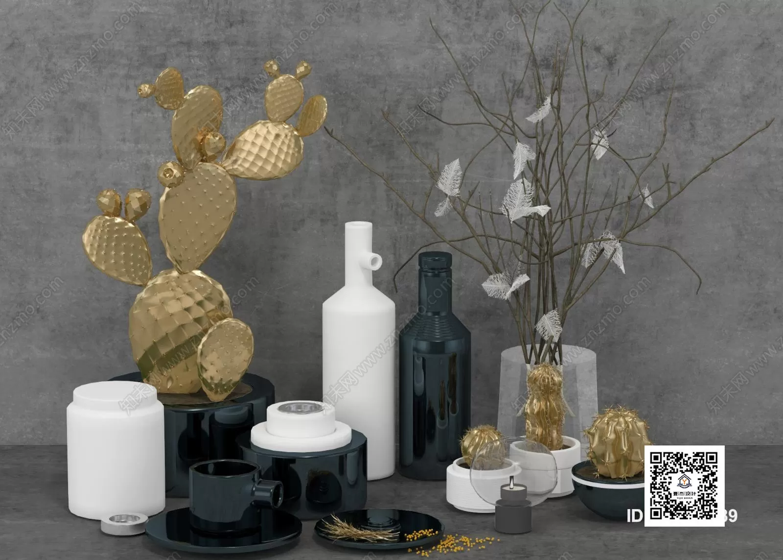 DECORATION SETS – 3D MODELS – 755 – PRO