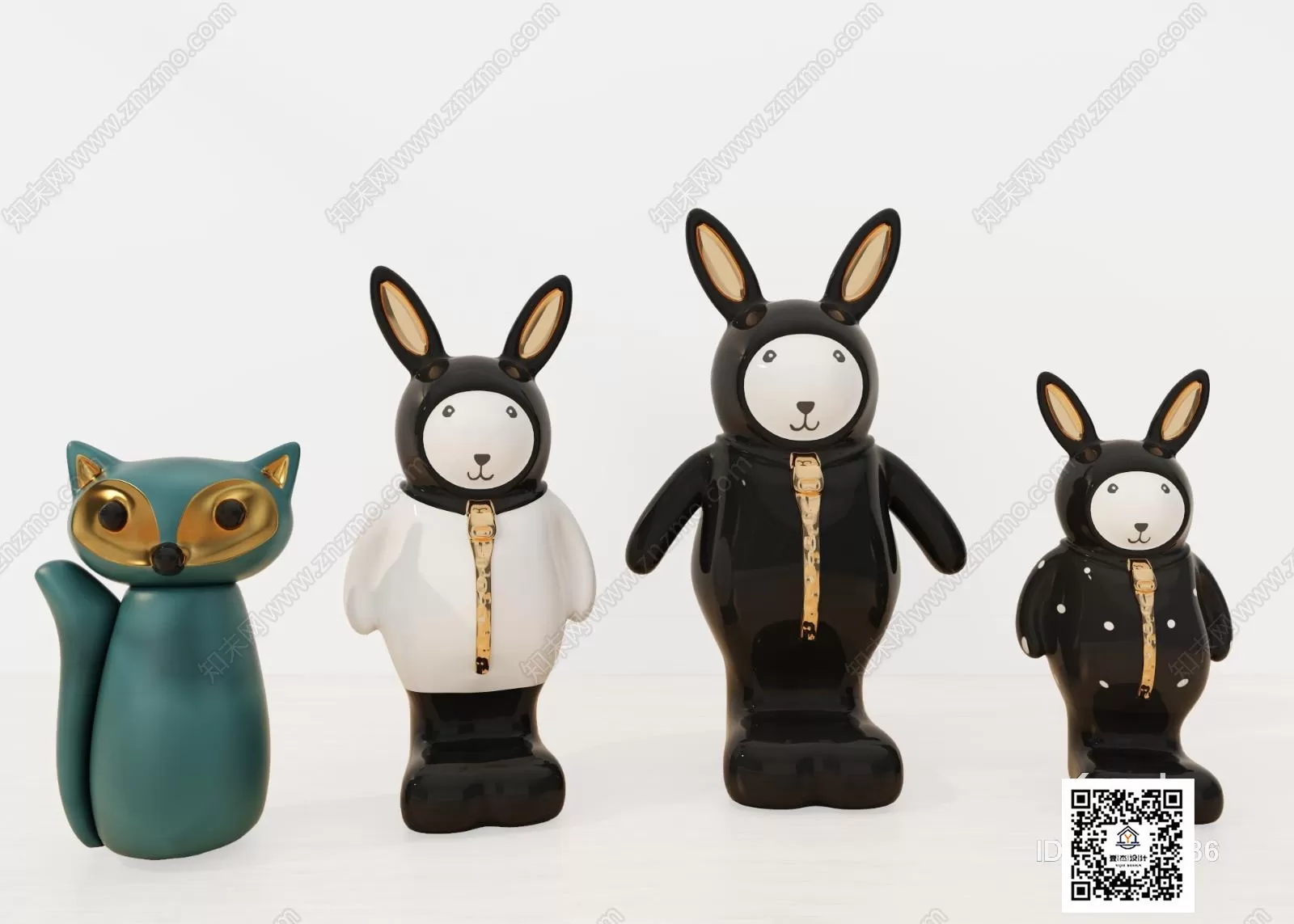 DECORATION SETS – 3D MODELS – 771 – PRO