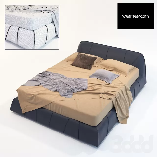 3DSKYMODEL – Bed – 2301