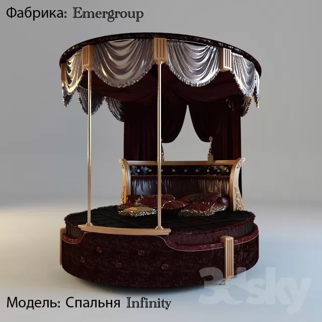 3DSKYMODEL – Bed – 2304